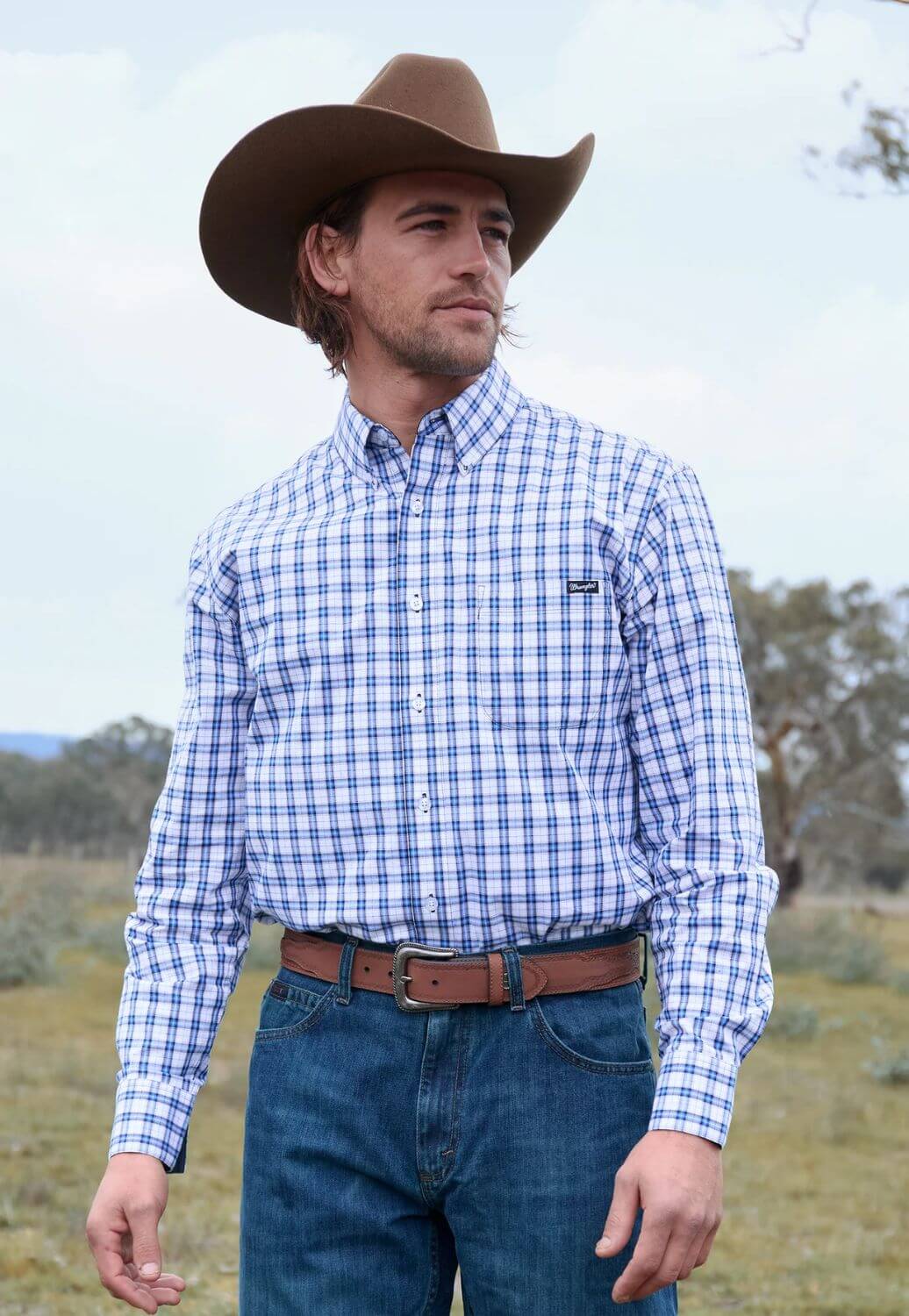 Wrangler Mens Bob Long Sleeve Shirt