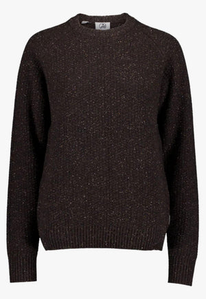 Swanndri Waffle Crew Pullover Espresso 8