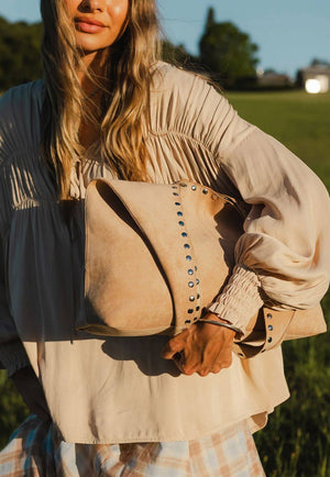Louenhide Hailey Suedette Shoulder Bag