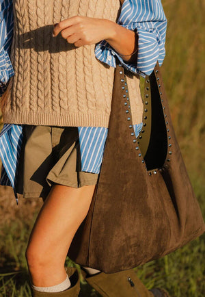 Louenhide Hailey Suedette Shoulder Bag
