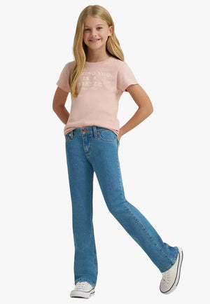 Wrangler X Lainey Wilson Girls Embellished Mae Boot Cut Jeans