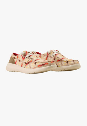 Ariat Womens Hilo Sunset Blanket Print Shoes