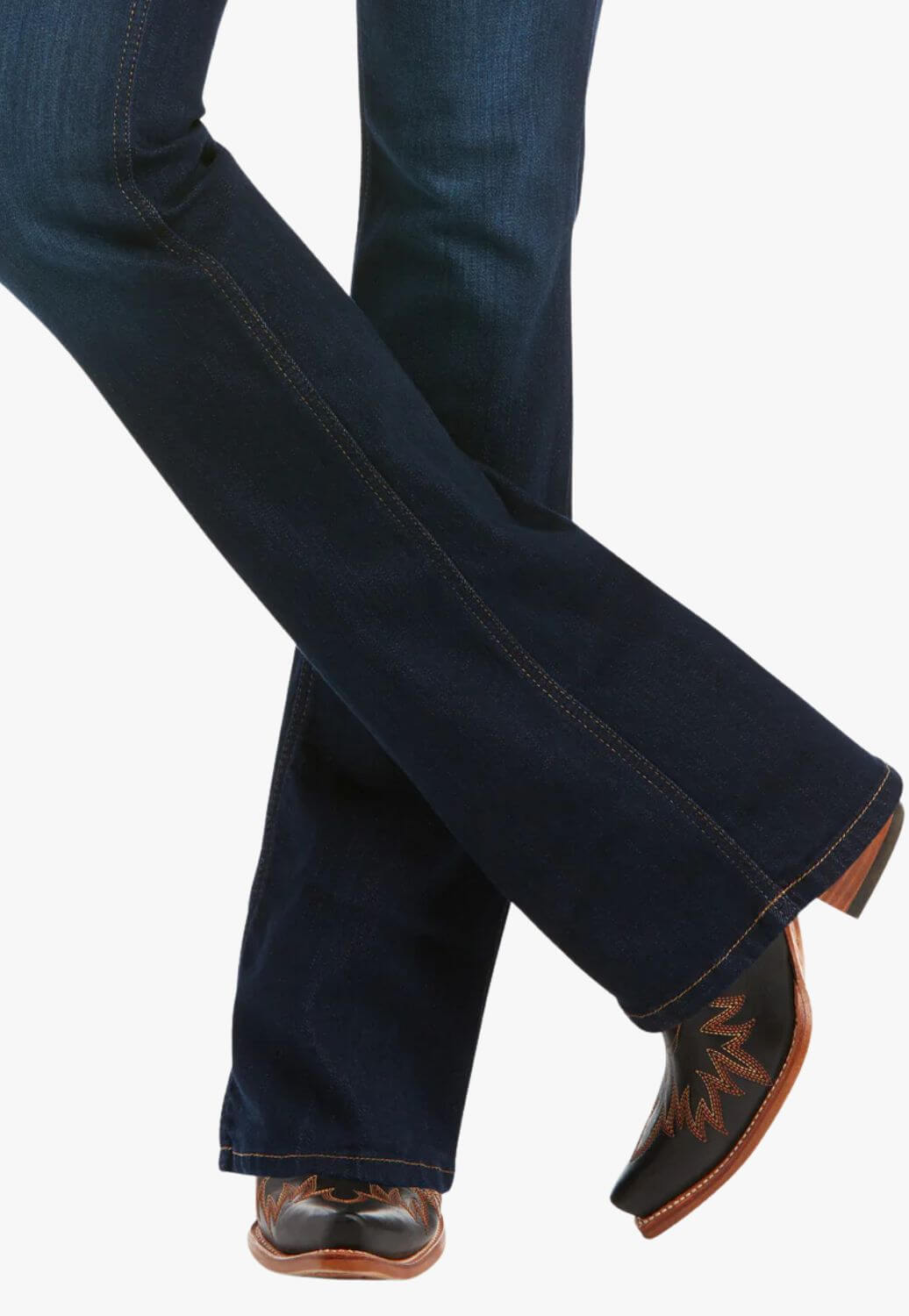 Ariat Womens R.E.A.L High Rise Ballary Boot Cut Jean