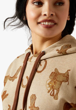 Ariat Womens Printed Hoodie
