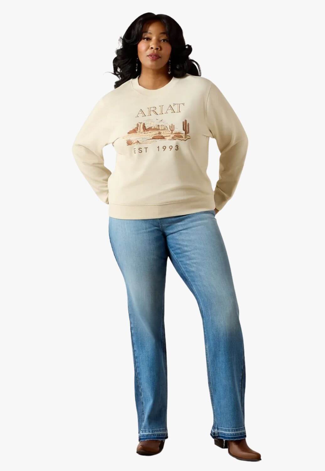 Ariat Womens Crew Sweatshirt