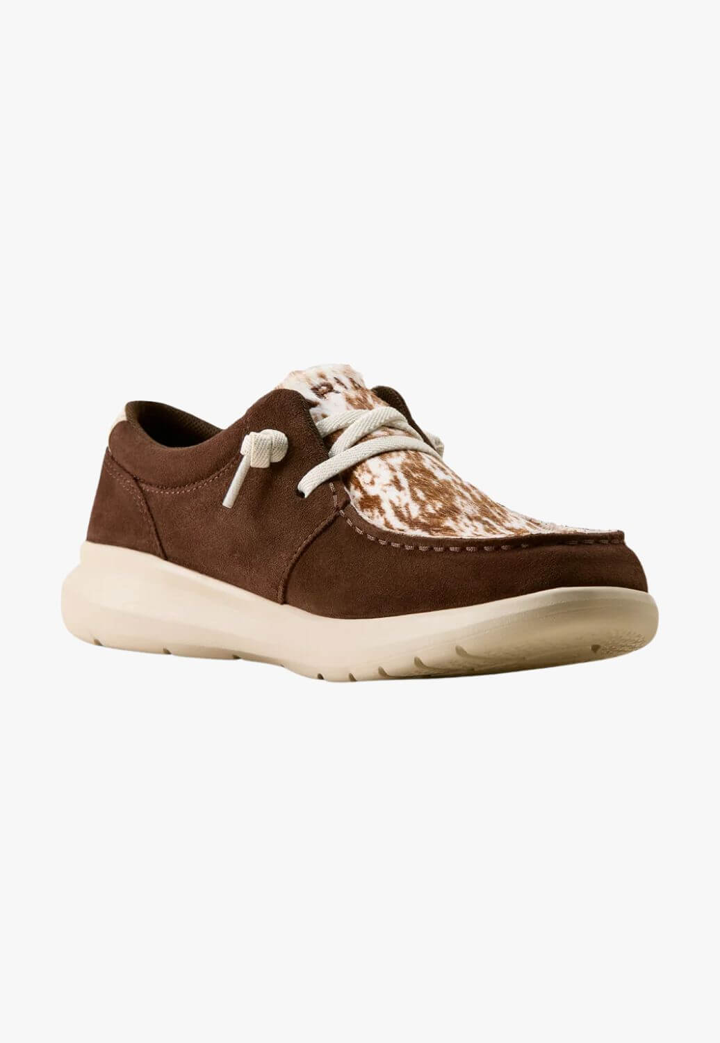 Ariat Womens Speckled Cow Print Hilo Shoe