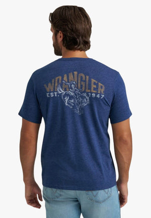 Wrangler Mens Back Rider Graphic T-Shirt