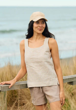 Swanndri Womens Albany Linen Cami