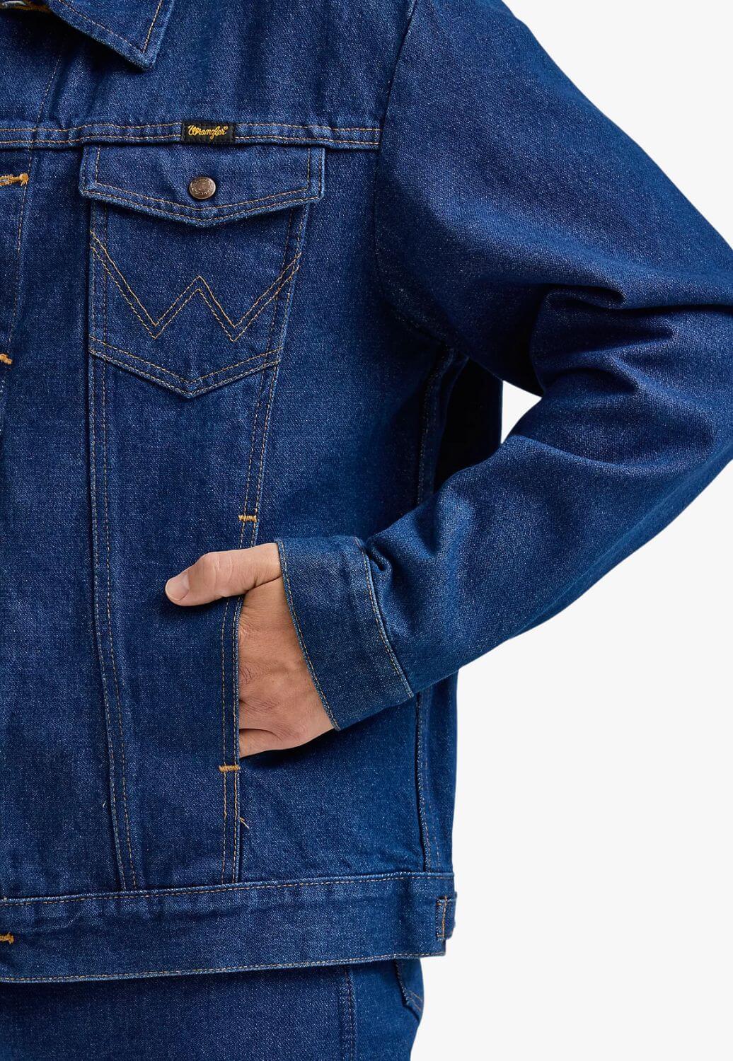 Wrangler Mens Classic Denim Jacket