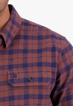 Swanndri Mens Queensbury Long Sleeve Shirt