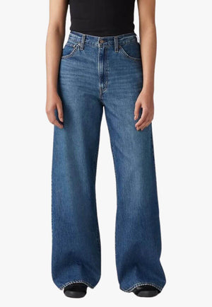 Levi Womens Cinch Baggy Jeans