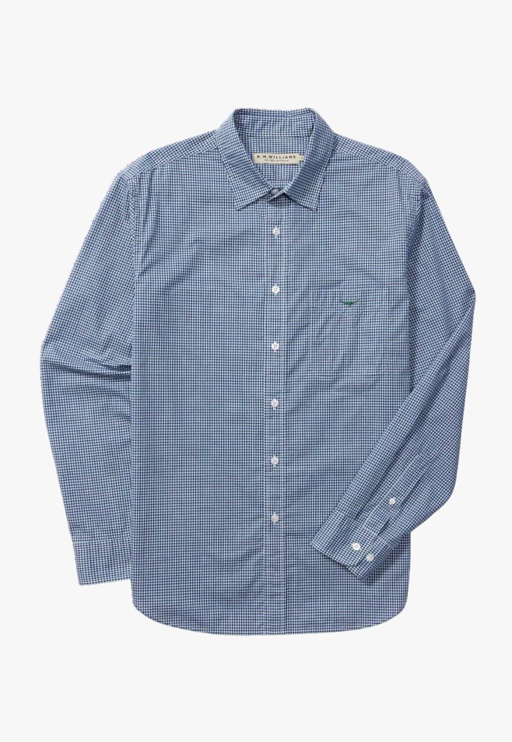 R.M. Williams Mens Regular Long Sleeve Shirt