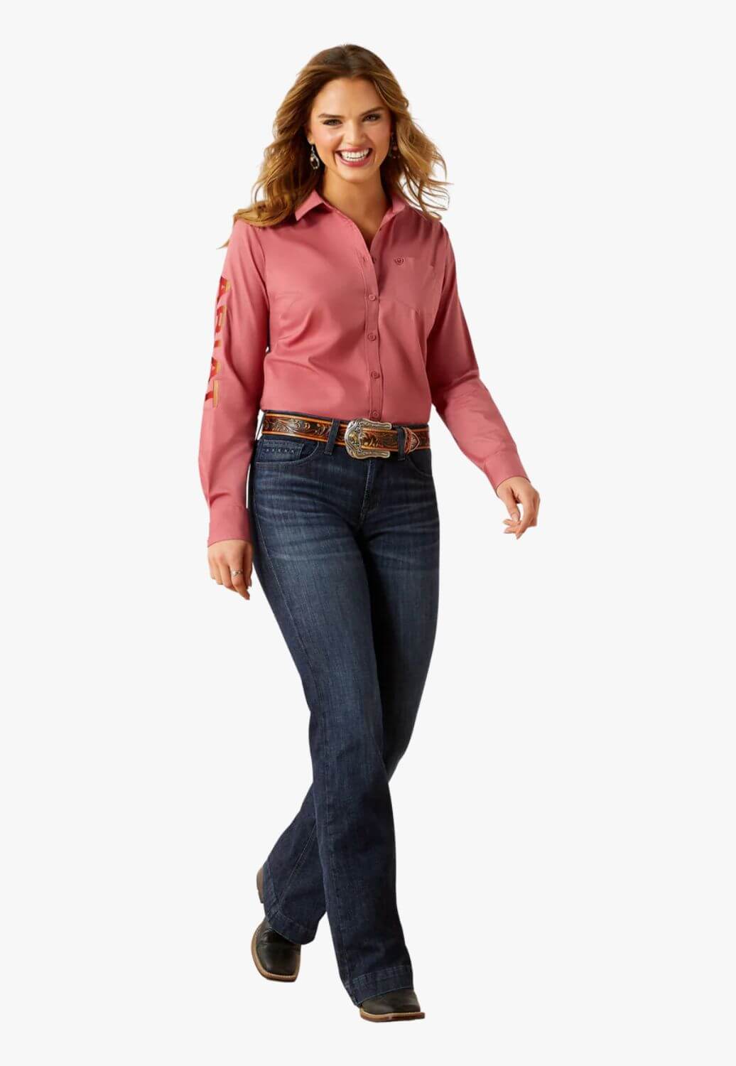 Ariat Womens Team Kirby Long Sleeve Shirt