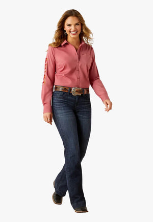 Ariat Womens Team Kirby Long Sleeve Shirt