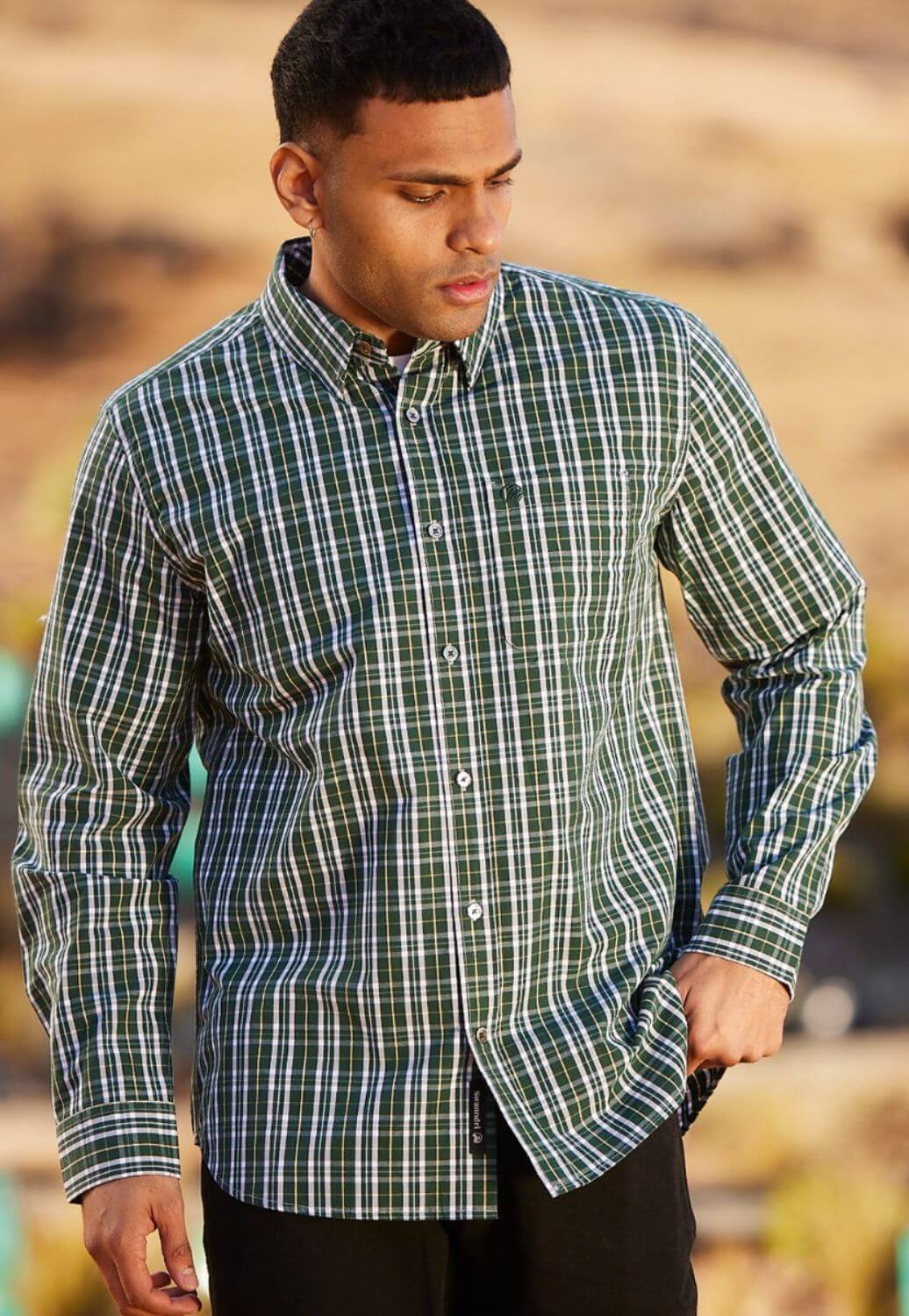 Swanndri Mens Glenntanner Long Sleeve Shirt