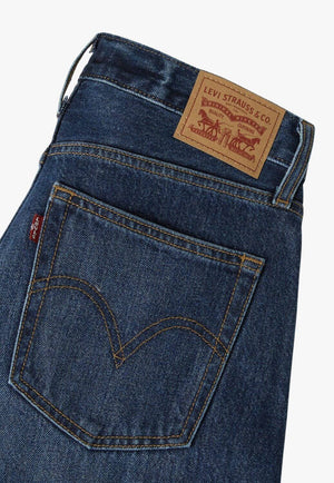 Levis Womens Middy Wide Leg Jean