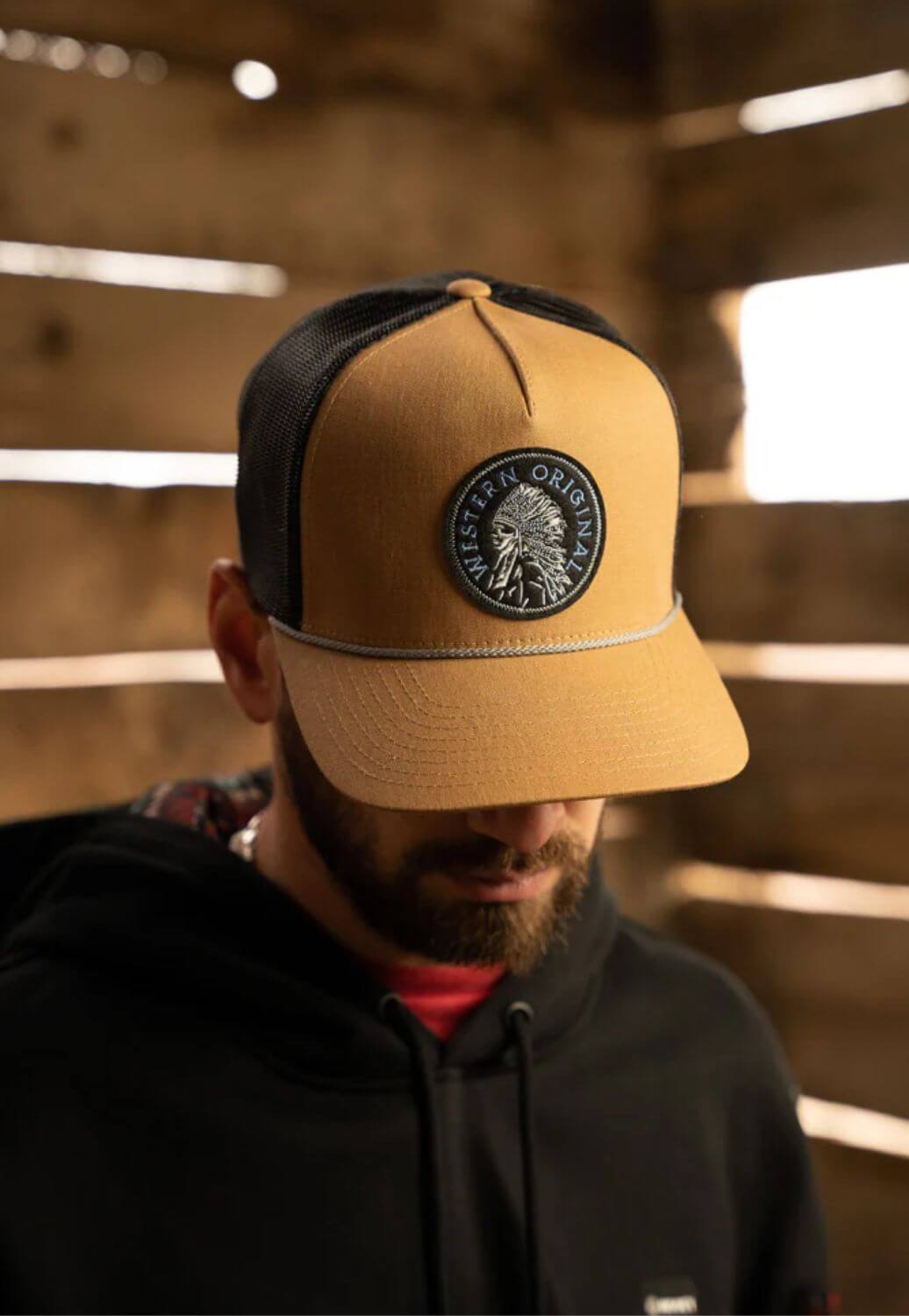 Hooey Mens Quanah 5-Panel Trucker Cap