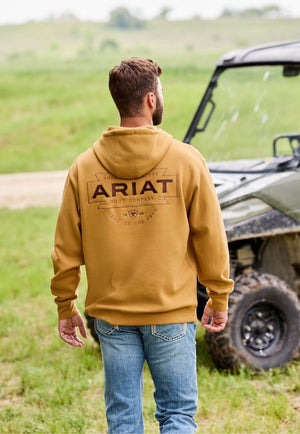 Ariat Mens Southwest Simple Buckle Hoodie