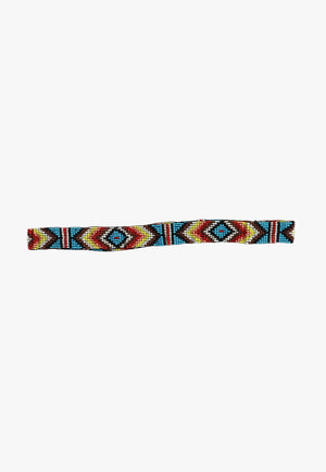 Twister Aztec Beaded Stretch Hatband