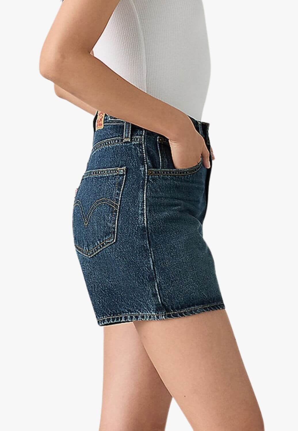Levis Womens Cinch Mid Thigh Shorts