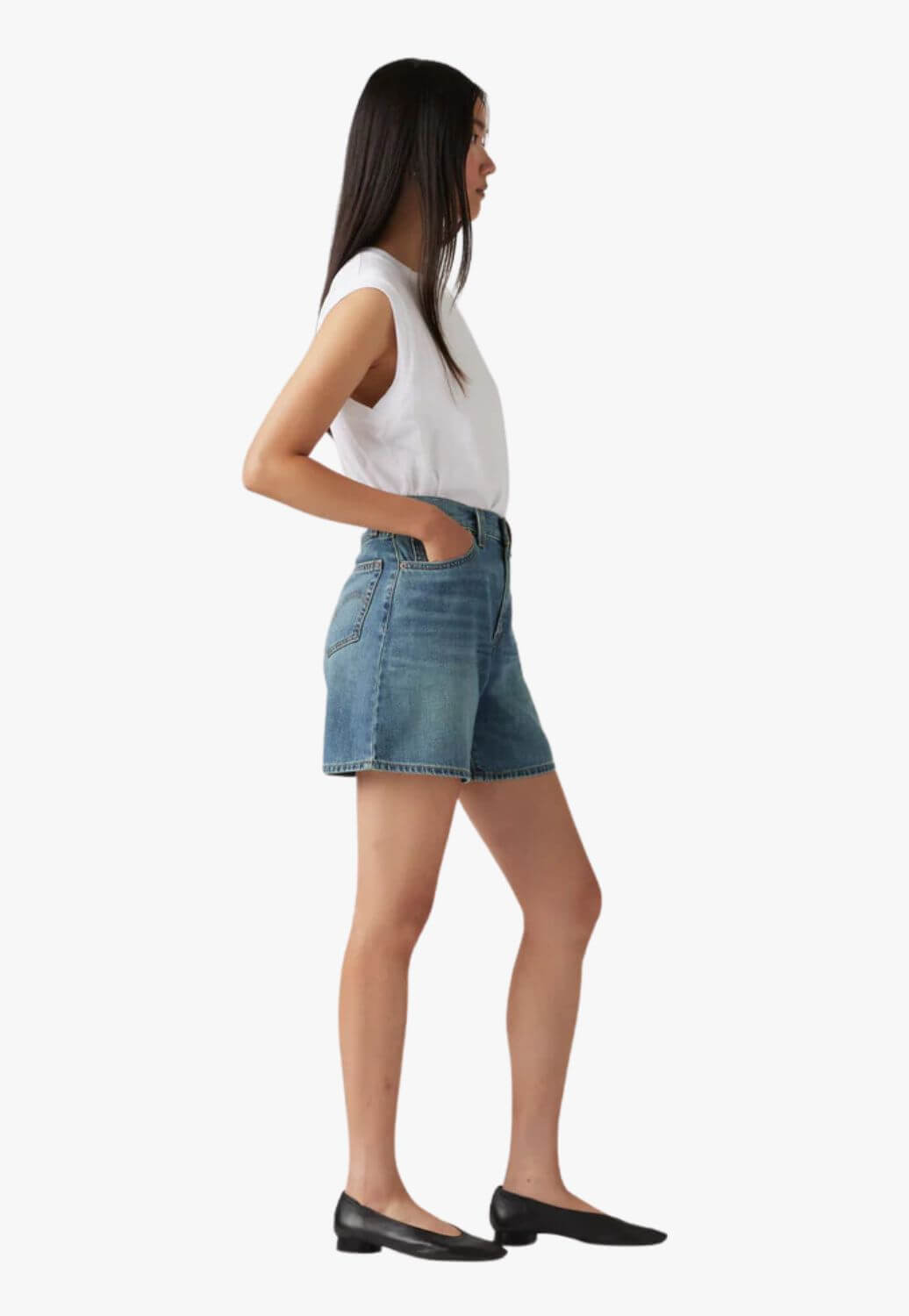 Levis High Baggy Short