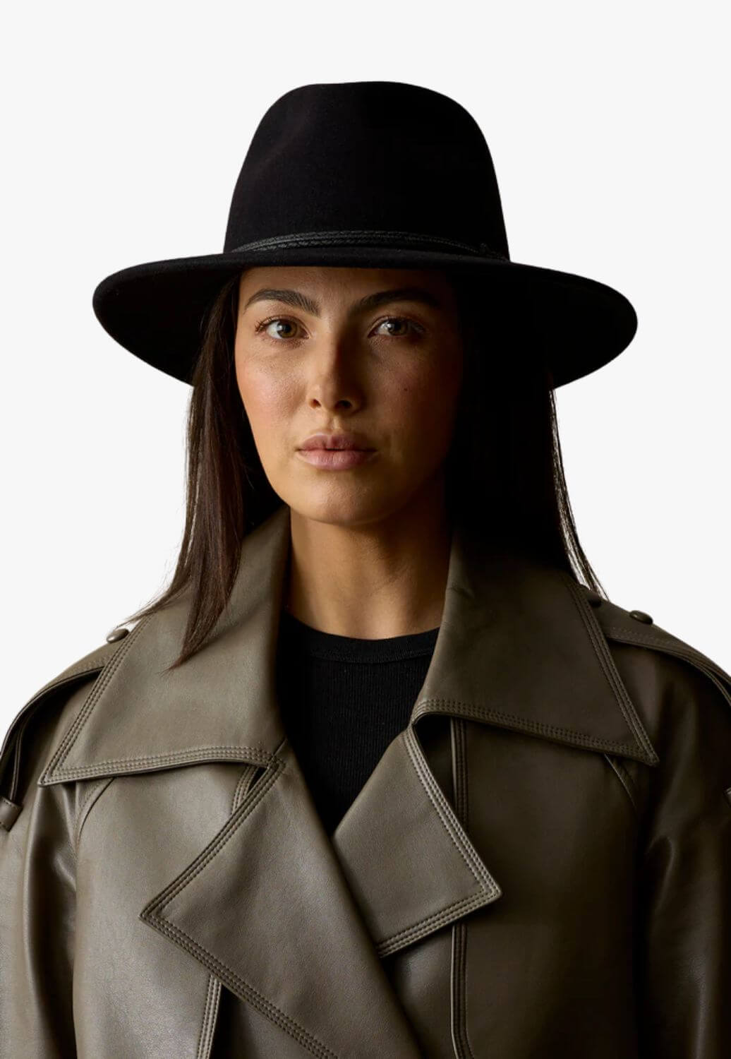 Akubra Traveller Felt Hat Black