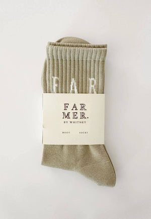 Whitney Spicer FAR MER. Boot Socks