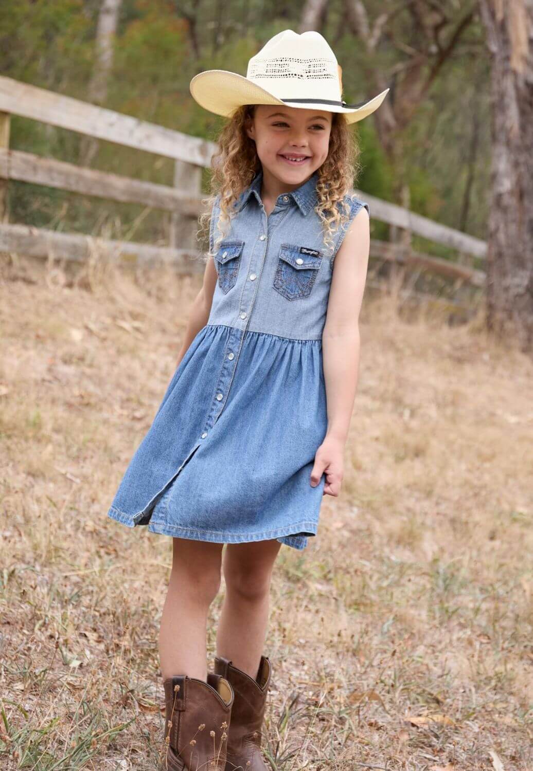 Wrangler Girls Joanna Dress- W. Titley & Co Wrangler Girls Joanna Dress- W. Titley & Co
