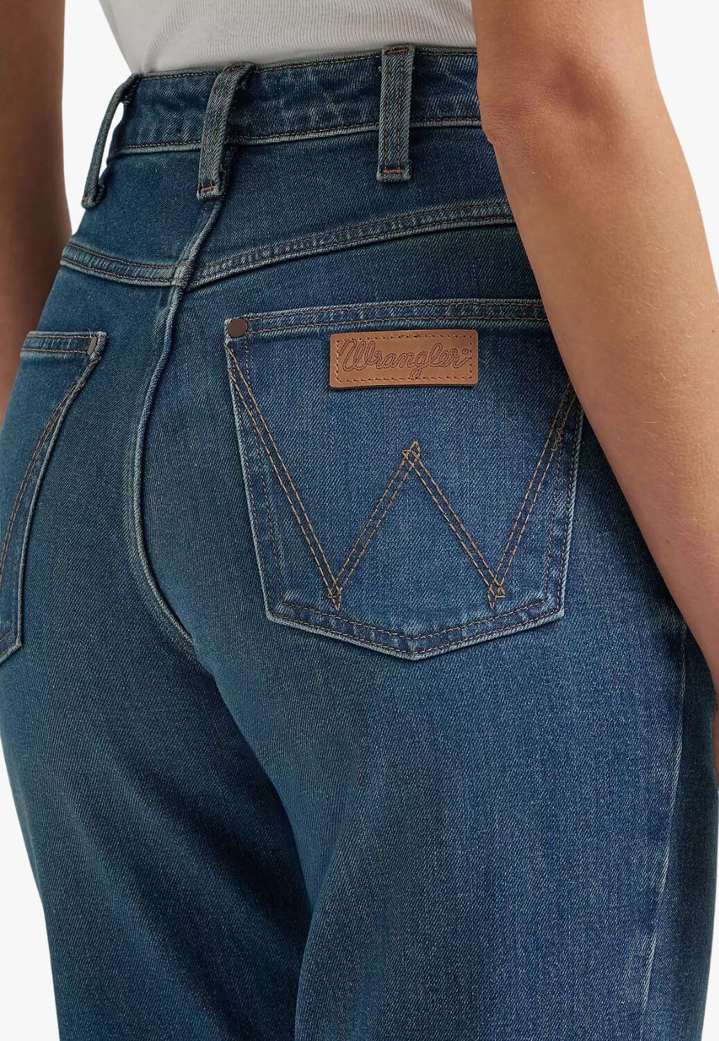 Wrangler Womens High Rise Skylar Boot Cut Jean