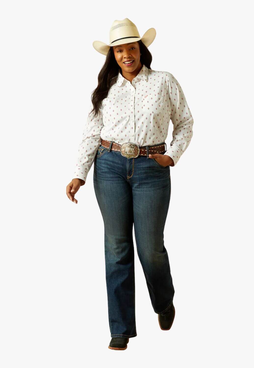 Ariat Womens Mid Rise Stretch Sonia Boot Cut Jean