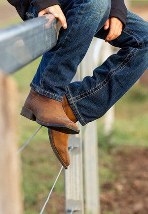 Ariat Kids Heritage Roper Square Toe Top Boot