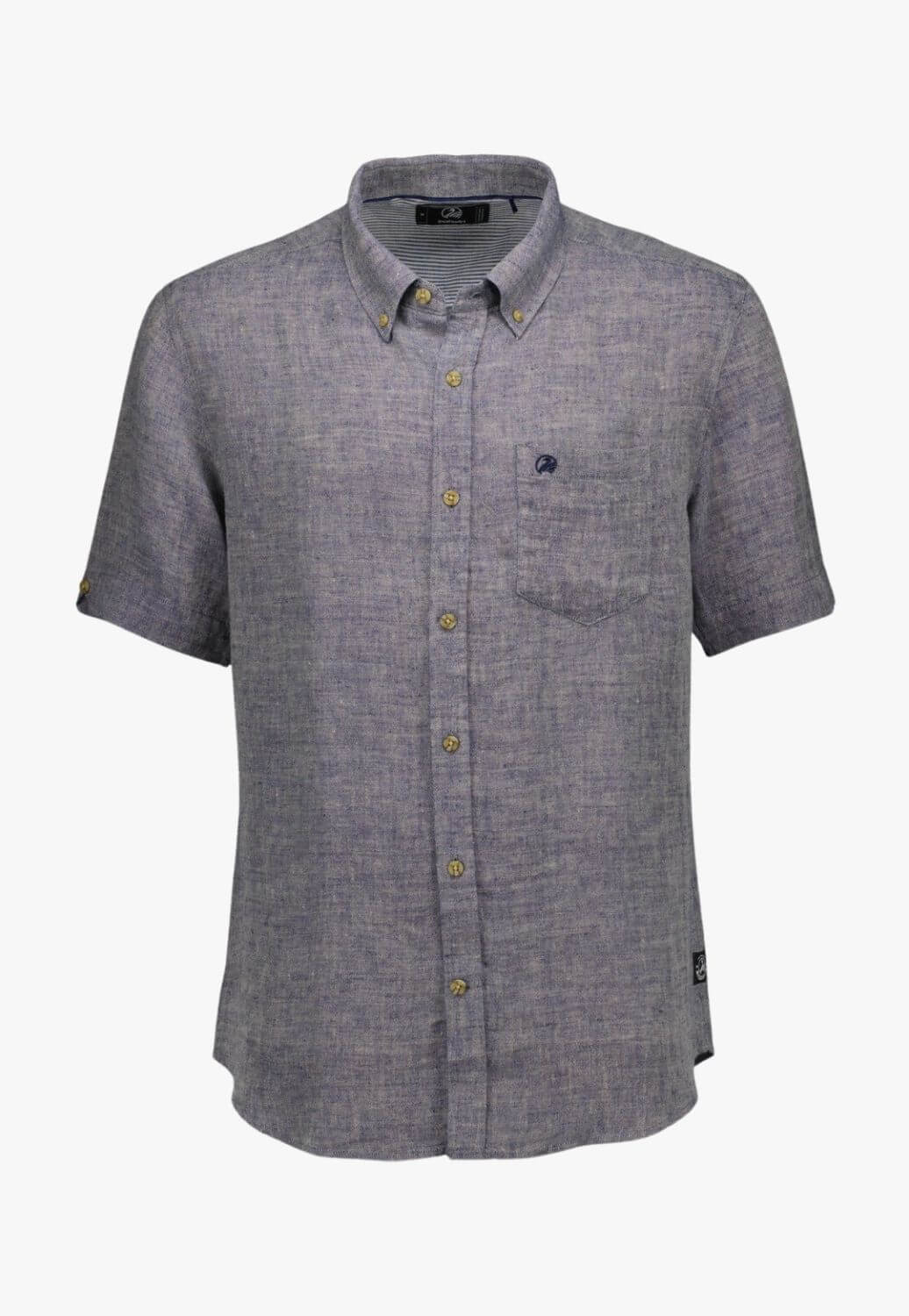 Swanndri Mens Humber Short Sleeve Linen Shirt