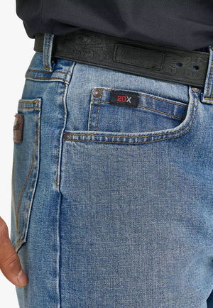 Wrangler Mens 20X Active Flex Relaxed Fit Jean