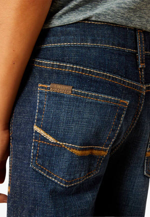 Ariat Boys B4 Relaxed Rolland Boot Cut Jean