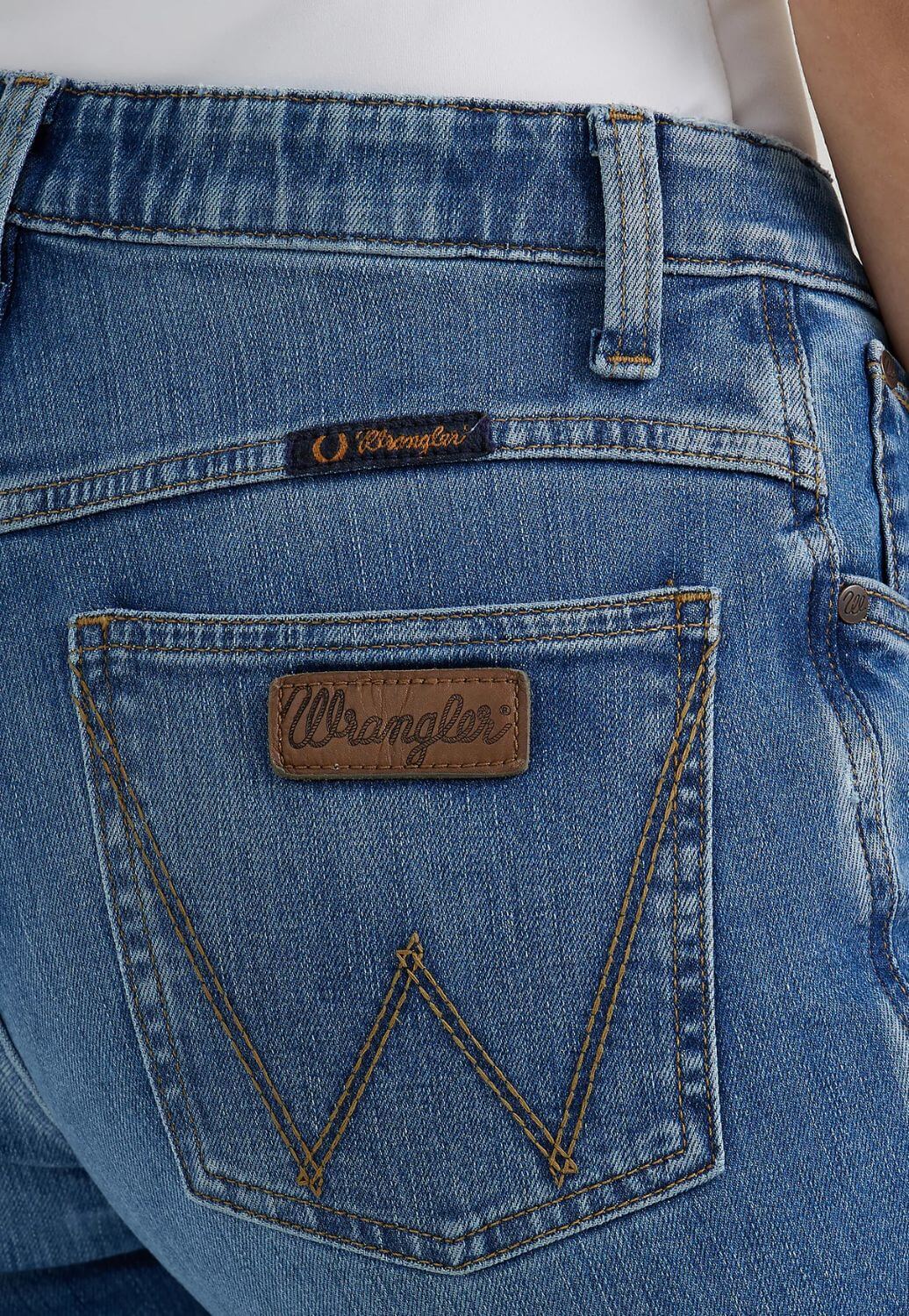 Wrangler Womens Willow Mid Rise Bootcut Jean