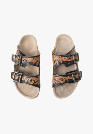 Myra Falling Feather Sandals