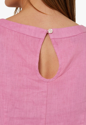 Pilbara Womens Linen Singlet