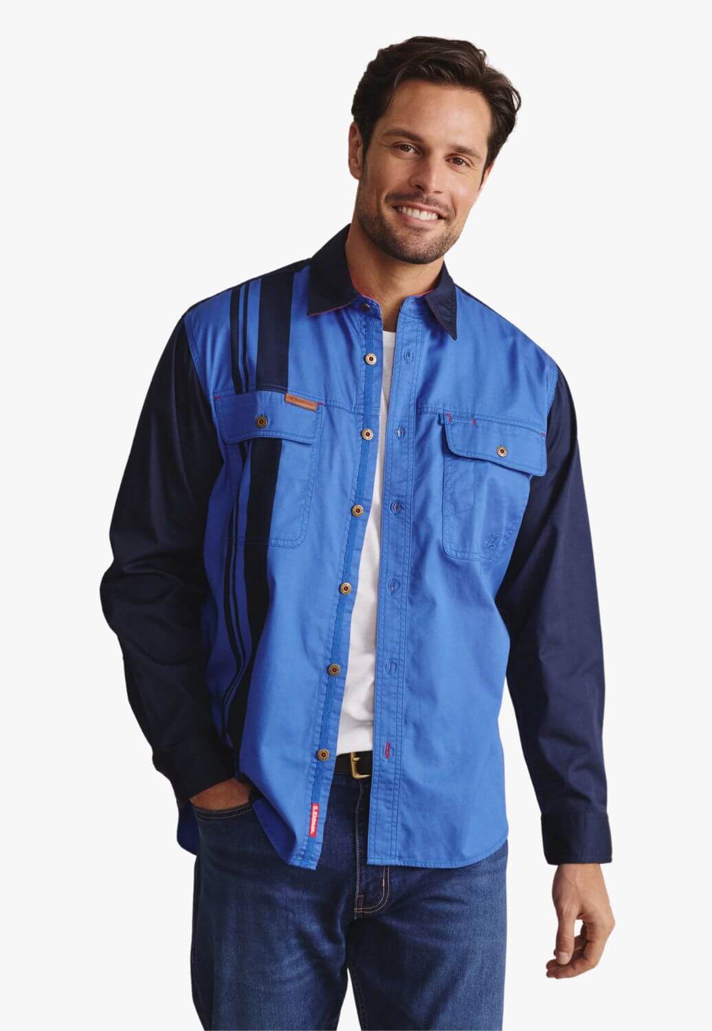 S. Kidman Mens Armstrong Long Sleeve Work Shirt