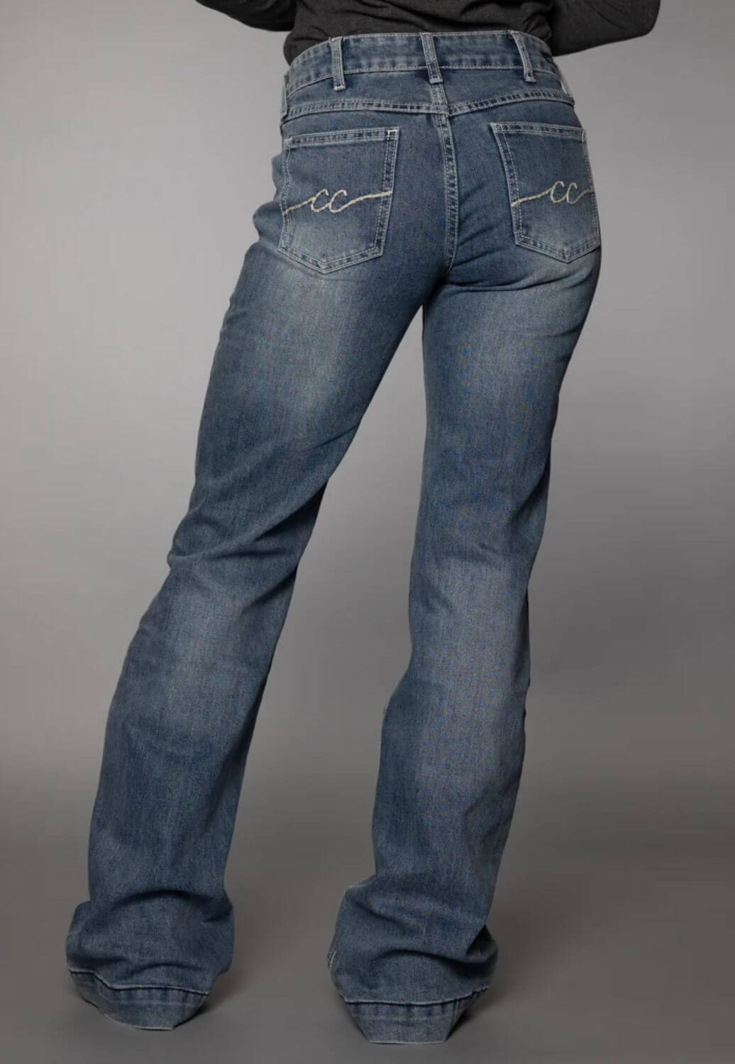 CC Western Womens Mid Rise Trouser Jean