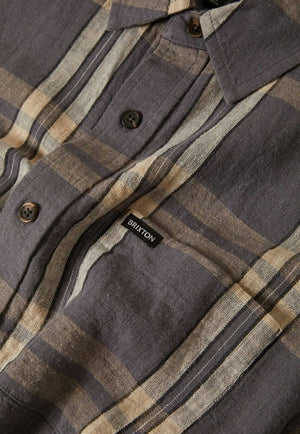 Brixton Mens Charter Linen Shirt