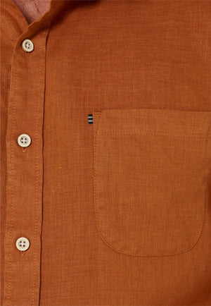 Pilbara Mens Linen Long Sleeve Shirt