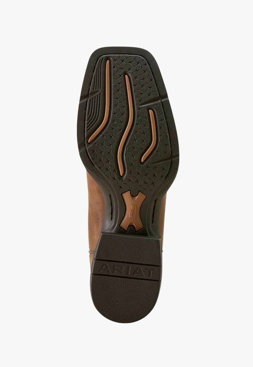 Ariat Mens Sport Steer Skull Wide Square Toe Top Boot