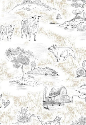 Indigo Hill Farm Life Campfire Sherpa Throw