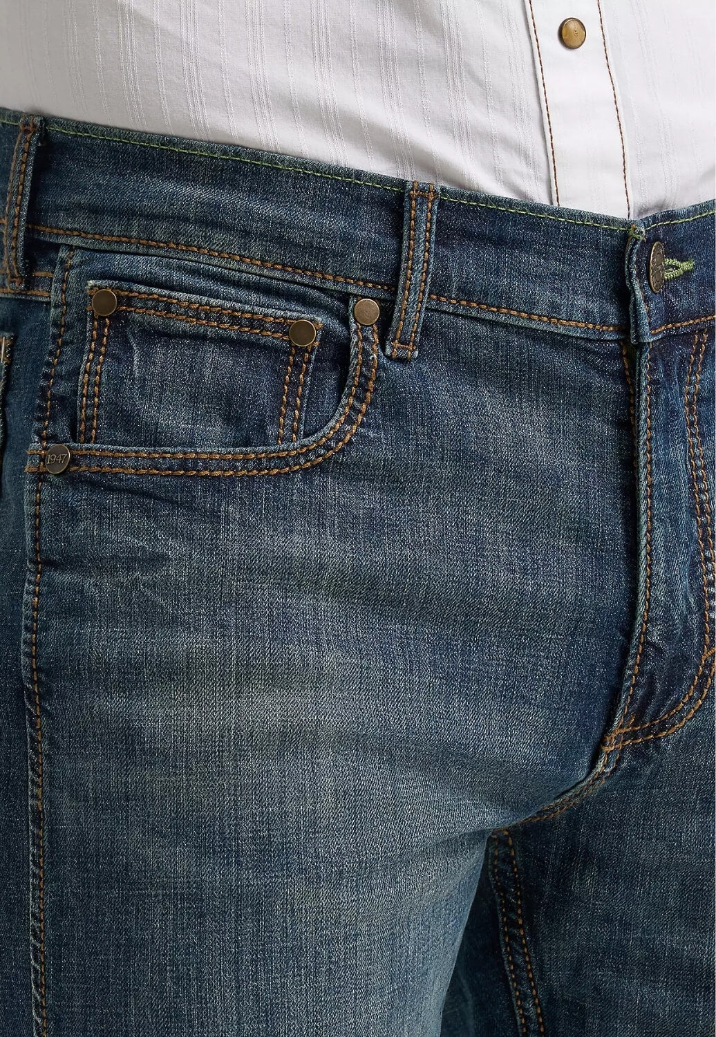Wrangler Mens Retro Slim Fit Straight Leg Jean WLT88BZ (Faulty)