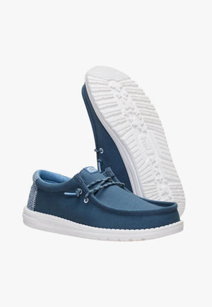Hey Dude Mens Wally Heathered Knit Shoes