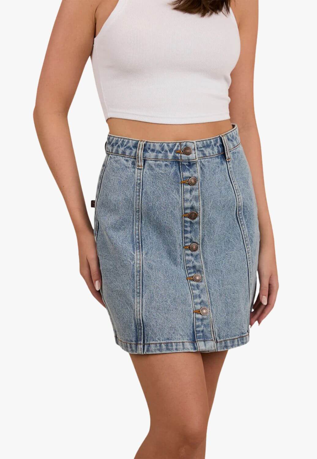 Ringers Western Womens Johanna Denim Skirt