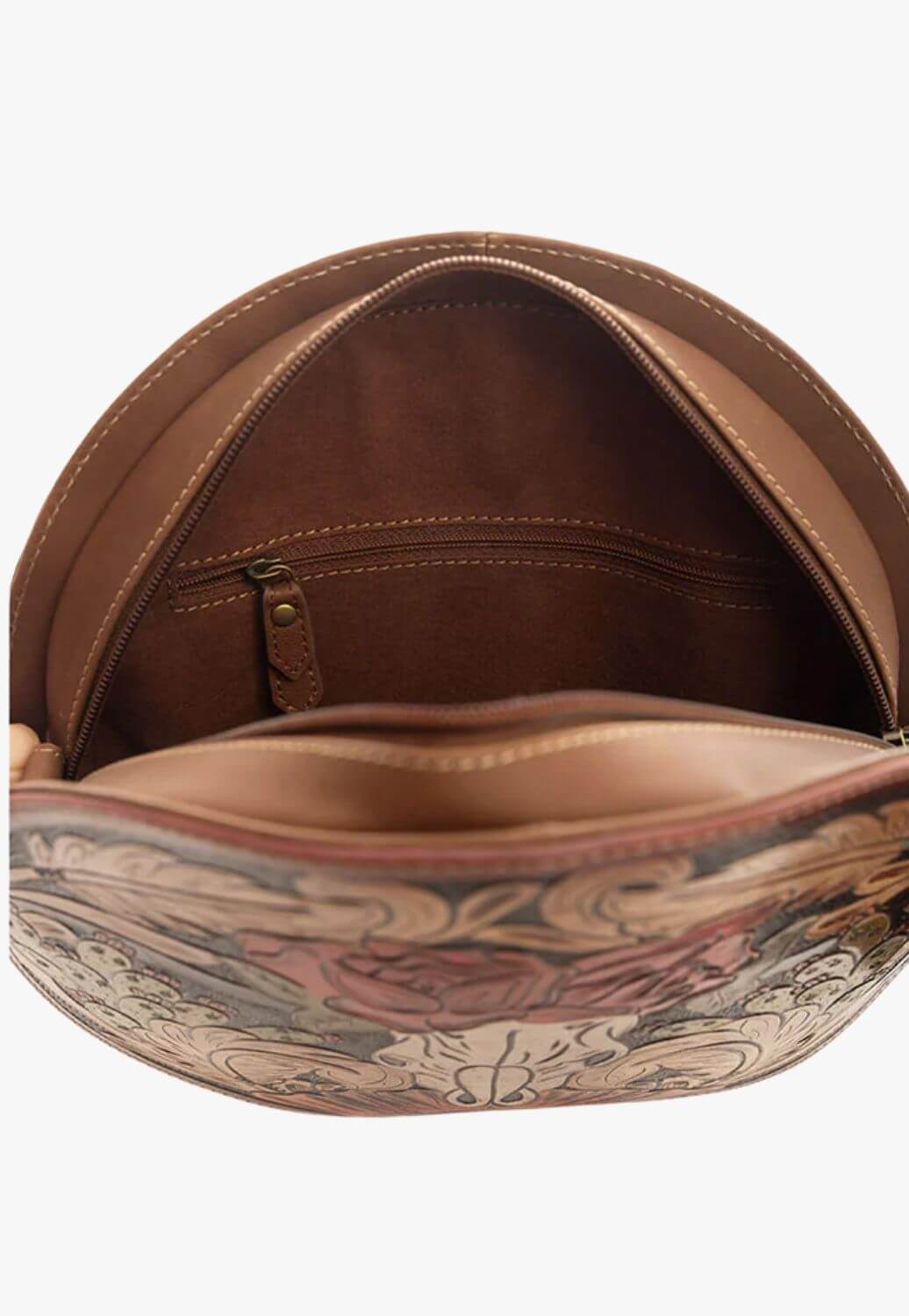 Myra Winds of the Rose Round Bag