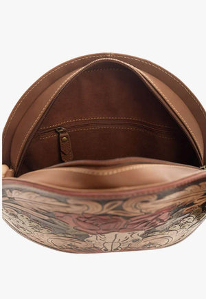 Myra Winds of the Rose Round Bag