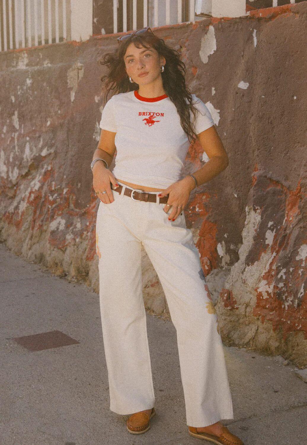 Brixton Womens Pegasus Crew T-Shirt