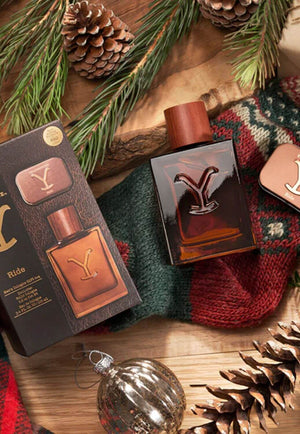 Tru Western Mens Yellowstone Ride Gift Set